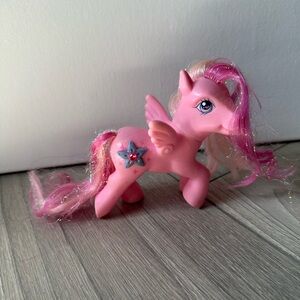 My Little Pony G3 Hidden Treasure Pink Pegasus Hasbro 2004 3D Star Cutie Mark